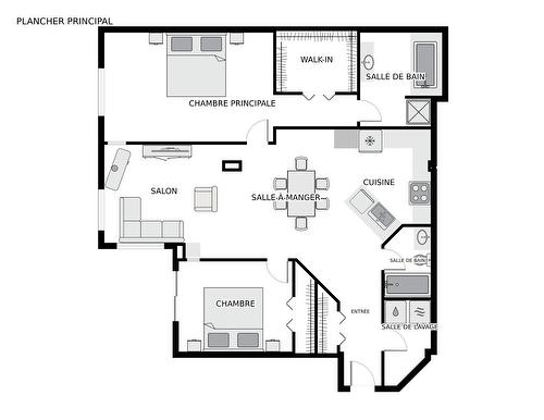 Plan (croquis) - 201-828 Av. Querbes, Montréal (Outremont), QC - Other