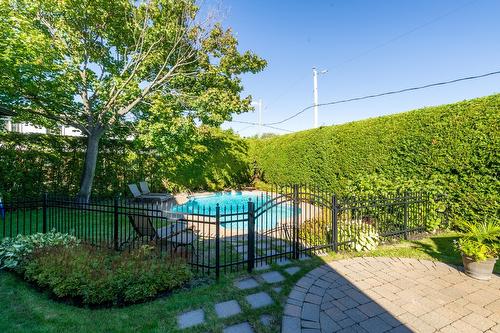 Backyard - 8170 Rue Santiago, Brossard, QC - Outdoor With In Ground Pool