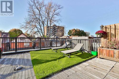 outdoor lounge area - 318 - 200 Stinson Street, Hamilton, ON - Outdoor With Deck Patio Veranda