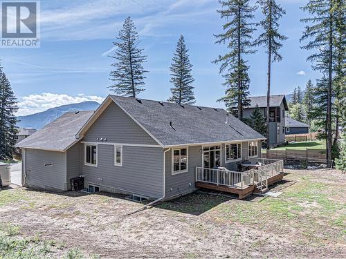 2041 Golden Eagle Drive, Sparwood, BC - Outdoor With Deck Patio Veranda