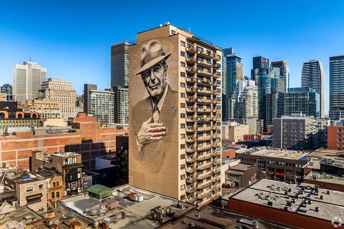 Exterior - 604-1420 Rue Crescent, Montréal (Ville-Marie), QC - Outdoor With Facade