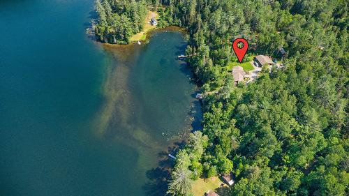 Photo aérienne - 287 Ch. Stephens, Otter Lake, QC - Outdoor With Body Of Water With View
