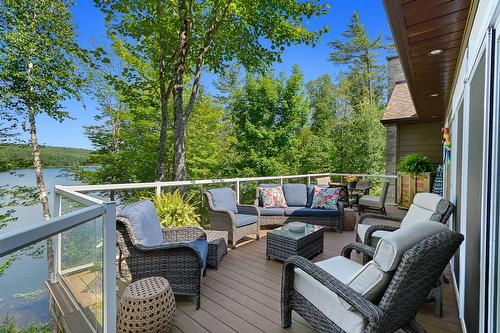 Balcon - 287 Ch. Stephens, Otter Lake, QC - Outdoor With Deck Patio Veranda With Exterior