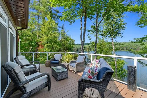 Balcon - 287 Ch. Stephens, Otter Lake, QC - Outdoor With Deck Patio Veranda With Exterior