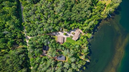 Photo aérienne - 287 Ch. Stephens, Otter Lake, QC - Outdoor With Body Of Water With View