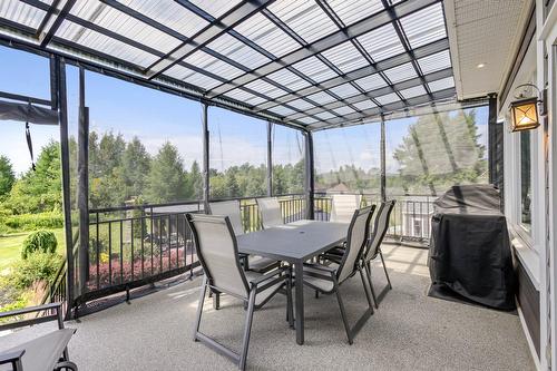 Solarium/Sunroom - 262 Rue Du Pic-Du-Lynx, Magog, QC - Outdoor With Deck Patio Veranda With Exterior