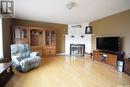 311 Pelly Street, Rocanville, SK  - Indoor Photo Showing Living Room With Fireplace 