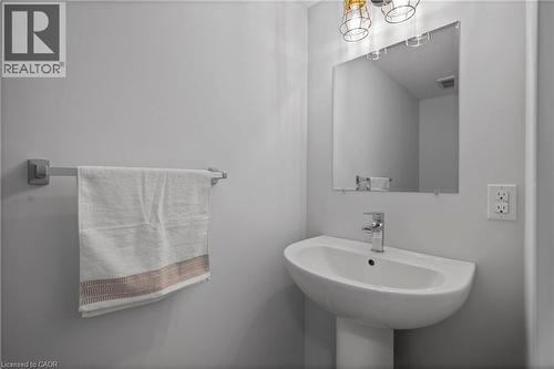 Bathroom with a sink - 47 Gruhn Street, Kitchener, ON - Indoor Photo Showing Bathroom