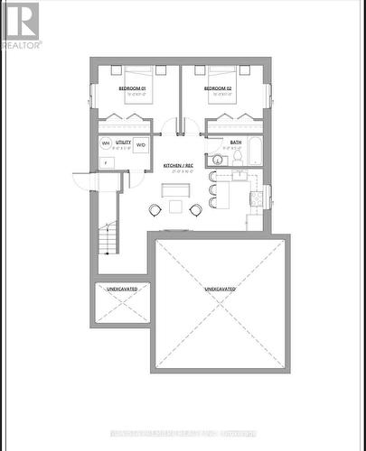 Basement floor plan - 6497 Heathwoods Avenue, London South (South V), ON - Other