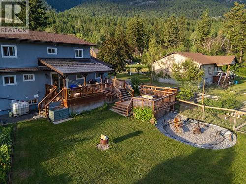 619 Habart Lower Road, Golden, BC - Outdoor With Deck Patio Veranda