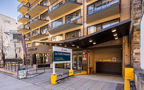 Frontage - 1805-1420 Rue Crescent, Montréal (Ville-Marie), QC - Outdoor