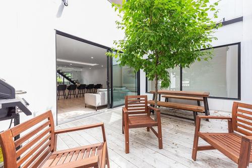 Backyard - 3910 Rue Bannantyne, Montréal (Verdun/Île-Des-Soeurs), QC - Outdoor With Deck Patio Veranda With Exterior