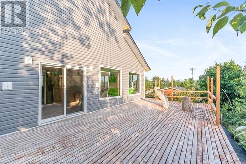 1-2 Balsam Drive, Gambo, NL - Outdoor With Deck Patio Veranda With Exterior