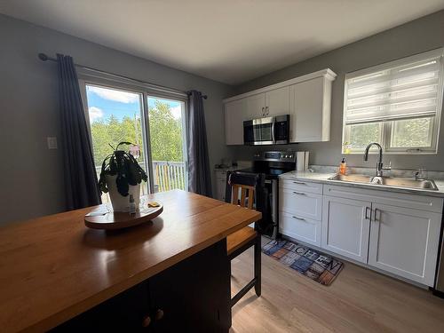 Cuisine - 400  - 406 Rue De La Falaise, Témiscaming, QC - Indoor Photo Showing Kitchen With Double Sink