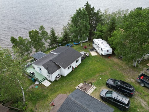 Photo aérienne - 845 Ch. De La Pointe, Guérin, QC - Outdoor With Body Of Water