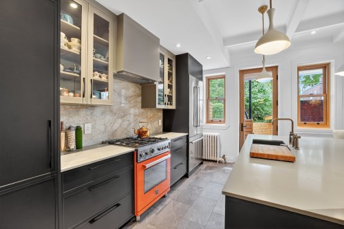 Cuisine - 3546 Av. Marcil, Montréal (Côte-Des-Neiges/Notre-Dame-De-Grâce), QC - Indoor Photo Showing Kitchen With Upgraded Kitchen