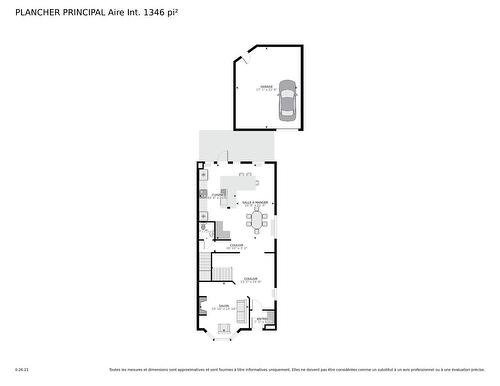 Drawing (sketch) - 3546 Av. Marcil, Montréal (Côte-Des-Neiges/Notre-Dame-De-Grâce), QC 