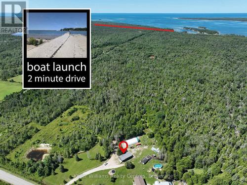 23 Stokes Bay Road, Northern Bruce Peninsula, ON - Outdoor With Body Of Water With View