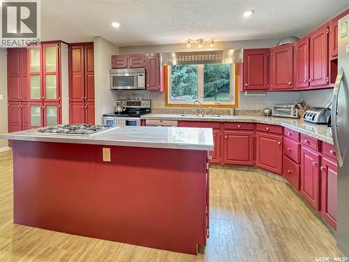 6 Valley View Drive, North Battleford Rm No. 437, SK - Indoor Photo Showing Kitchen With Double Sink