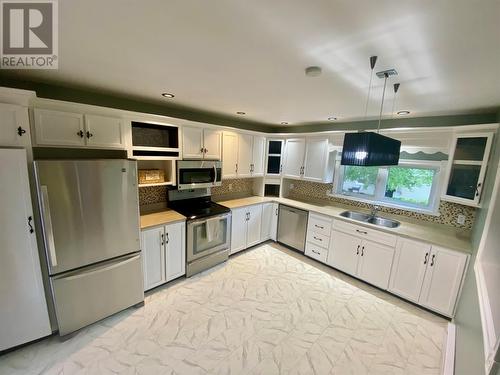 86 Main Street N, Glovertown, NL - Indoor Photo Showing Kitchen With Double Sink
