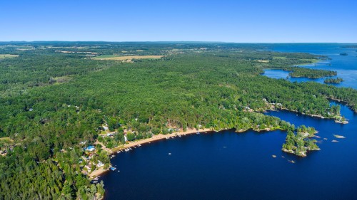 Photo aérienne - 5C Rue Mccagg, Clarendon, QC - Outdoor With Body Of Water With View