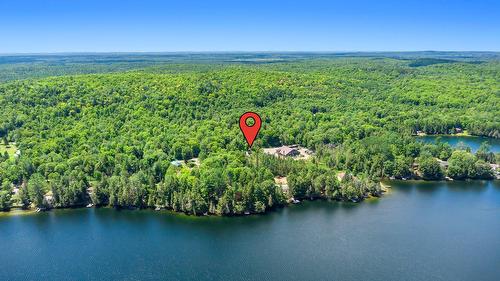 Photo aérienne - 150C Ch. Du Lac-Thorne, Clarendon, QC - Outdoor With Body Of Water With View