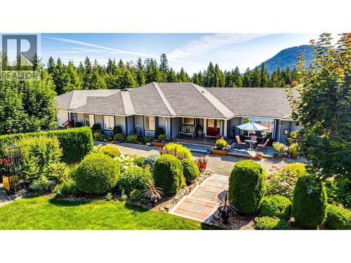 39 Ladyslipper Road, Lumby, BC - Outdoor With Deck Patio Veranda