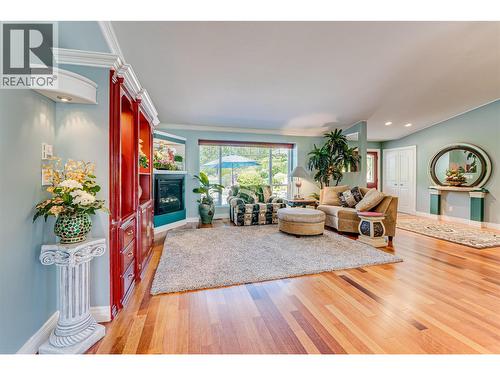 39 Ladyslipper Road, Lumby, BC - Indoor With Fireplace