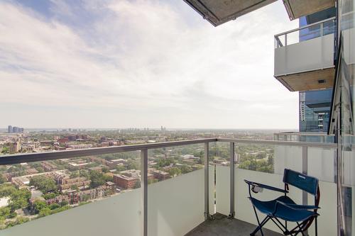 Balcon - 2409-1450 Boul. René-Lévesque O., Montréal (Ville-Marie), QC - Outdoor With View With Exterior