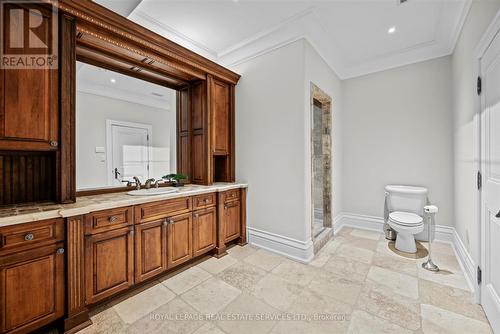 Lower Level is Ideal for Multi-Generational Living - 10090 Pineview Trail, Milton, ON - Indoor Photo Showing Bathroom