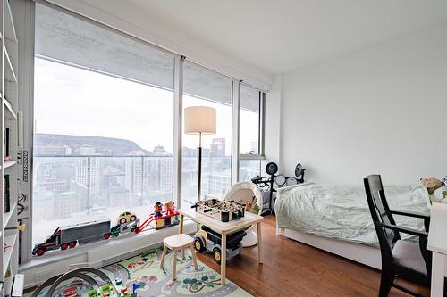 Bedroom - 2501-1155 Rue De La Montagne, Montréal (Ville-Marie), QC - Indoor