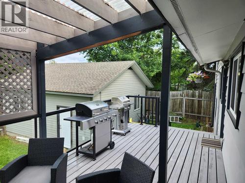 1628 Gillett Street, Prince George, BC - Outdoor With Deck Patio Veranda With Exterior