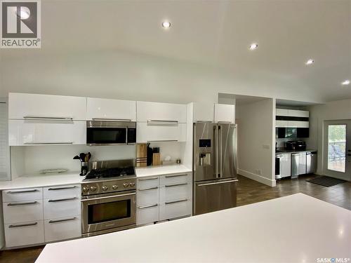 837 Prospect Avenue, Oxbow, SK - Indoor Photo Showing Kitchen With Stainless Steel Kitchen