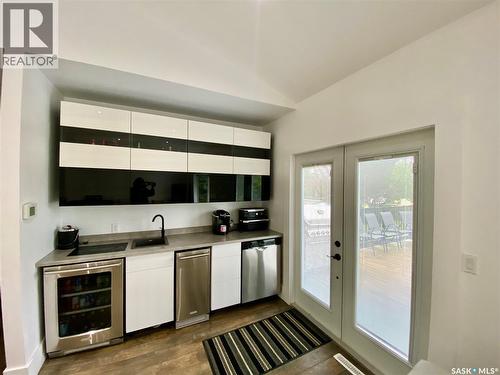 837 Prospect Avenue, Oxbow, SK - Indoor Photo Showing Kitchen With Stainless Steel Kitchen