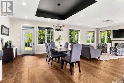 Carter Acreage - House & Shop, Brock Rm No. 64, SK - Indoor With Fireplace