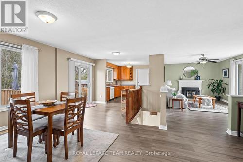 6481 Rideau Valley Drive N, Ottawa, ON - Indoor Photo Showing Dining Room With Fireplace