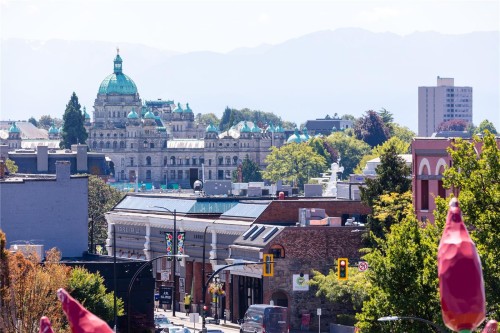 M11-456 Pandora Ave, Victoria, BC - Outdoor With View