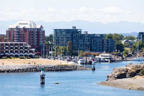 M11-456 Pandora Ave, Victoria, BC - Outdoor With Body Of Water With View