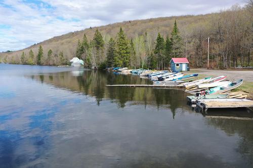 Photo aérienne - A 4E Rang E., Sainte-Louise, QC - Outdoor With Body Of Water With View