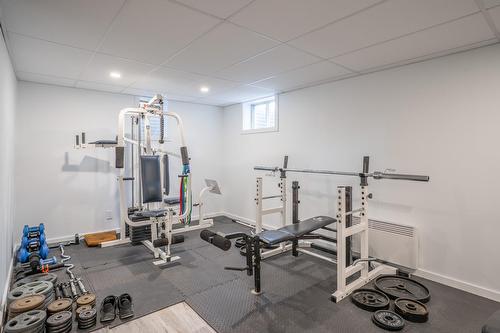Exercise room - 645 175E Rue, Saint-Georges, QC - Indoor Photo Showing Gym Room