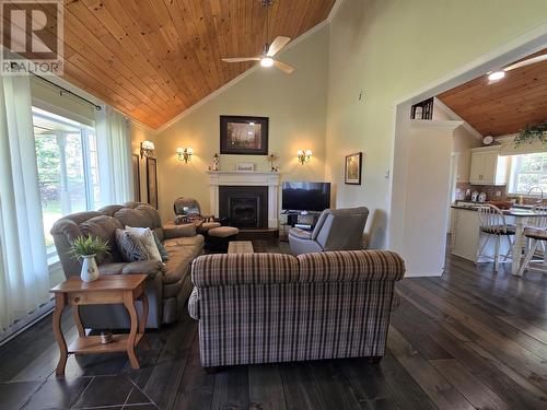 7 Youngsville Drive, Kippens, NL - Indoor Photo Showing Living Room With Fireplace