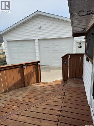 715 6Th Avenue, Hudson Bay, SK - Outdoor With Deck Patio Veranda With Exterior