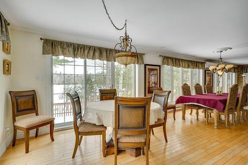 Dining room - 247 Ch. Des Cèdres, Sainte-Anne-Des-Lacs, QC - Indoor Photo Showing Dining Room