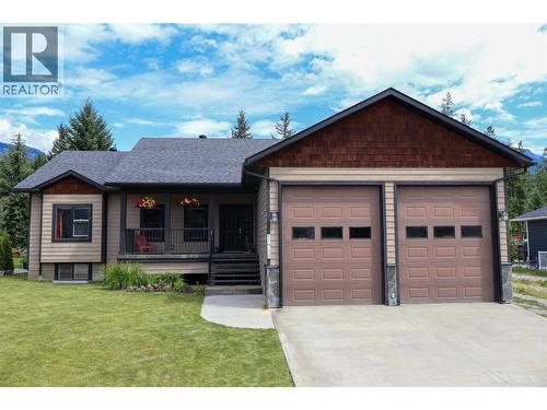 1448 Hemlock Street, Golden, BC - Outdoor With Deck Patio Veranda With Facade