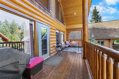 128 River Bend Lane, Kimberley, BC - Outdoor With Deck Patio Veranda With Exterior