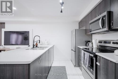 #36 - 200 Veterans Drive, Brampton, ON - Indoor Photo Showing Kitchen With Double Sink With Upgraded Kitchen