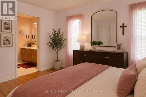 Master Bedroom with view of ensuite bath - 26 Heritage Drive, Prince Edward County (Wellington), ON 