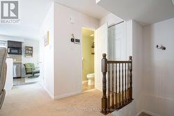 Half bathroom and access to basement - 