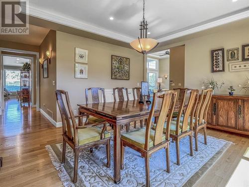 10411 81St Street, Osoyoos, BC - Indoor Photo Showing Dining Room