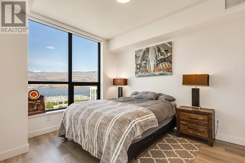 1488 Bertram Street Unit# 2502, Kelowna, BC - Indoor Photo Showing Bedroom